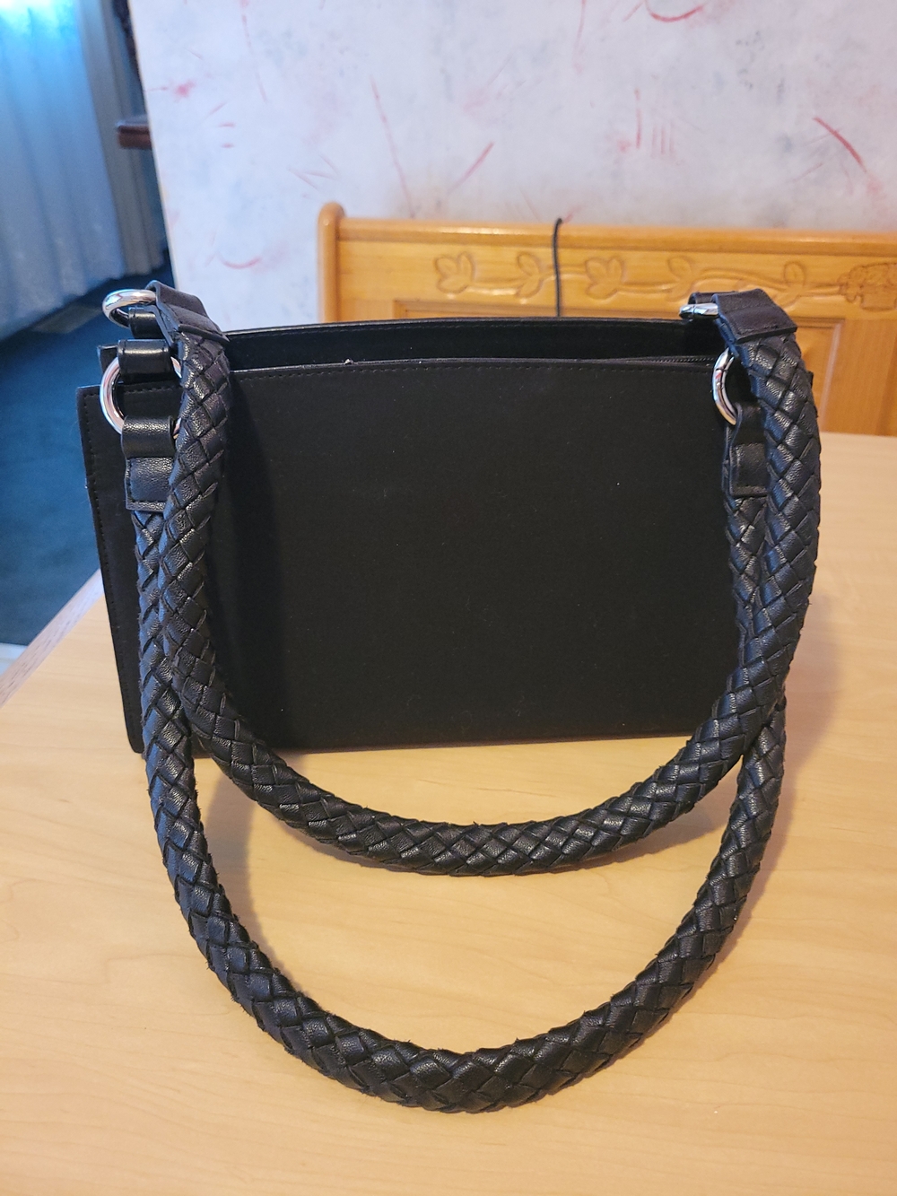 MICHE Black Classic Convertible Handbag with Multiple Shells and Accessories